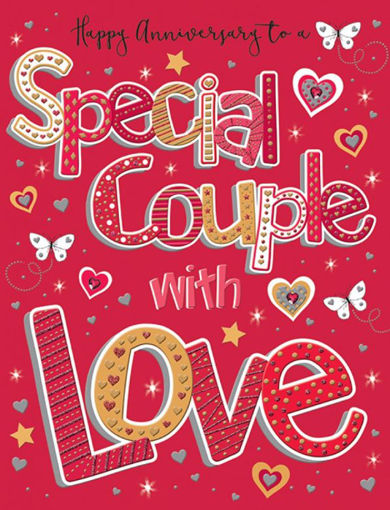 Picture of SPECIAL COUPLE ANNIVERSARY CARD
